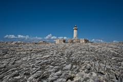 Faro Plemmirio at sunset