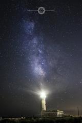 Milky Way view from Plemmirio, Syracuse