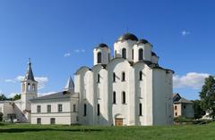 St. Nicolas Church in Yaroslav's Court, Veliky Novgorod, Russia