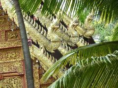 Naga Bargeboards at Wat Ku Tao in Chiang Mai