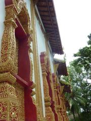 Viharn from the side at Wat Ku Tao in Chiang Mai