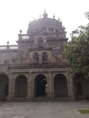 Interior view of Hospicio Cabañas with its neoclassical architectural design