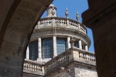 Instituto Cultural Cabañas impressive architecture with hand-hammered volcanic rock blocks