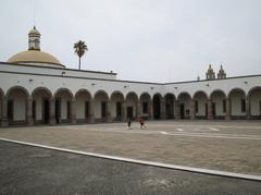 Yard inside Hospicio Cabañas in Guadalajara, Jalisco, Mexico