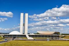 National Congress of Brazil in Brasília on a clear day