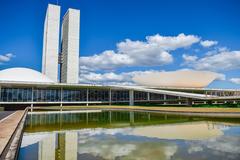 Congresso Nacional in Brasília with UNESCO World Heritage site designation