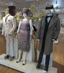 Costumes from The Great Gatsby displayed at Warner Bros. Studios