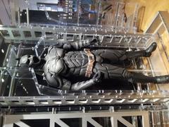 Batsuit from The Dark Knight Rises film on display