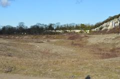 East Pit disused chalk quarry near Cambridge