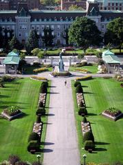 Jardin de l'Oratoire Saint-Joseph panoramic view