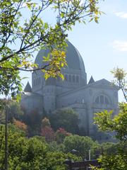 St. Joseph's Oratory with dome and stairs