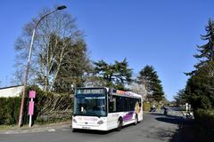 HeuliezBus GX 137 of Transcom network in Cognac at Cité Mermet