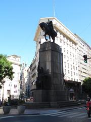 Buenos Aires monument of Julio Argentino Roca