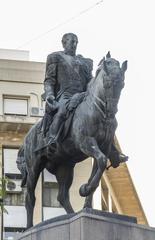 Argentine historic monument close-up