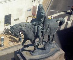 Equestrian monument dedicated to General Julio Argentino Roca in Buenos Aires, Argentina