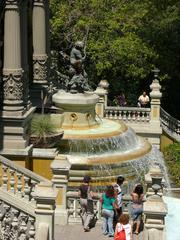 Cerro Santa Lucía national monument in Chile