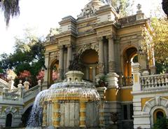 Cerro Santa Lucia in Santiago, Chile