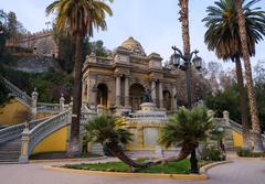 Santa Lucía Hill in Santiago, Chile