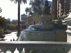 Cerro Santa Lucia Fuente Neptuno in Santiago, Chile