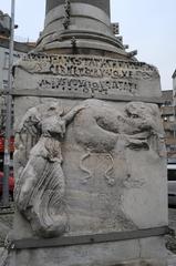 Relief of Emperor Marcian's column in Fatih, Istanbul