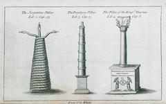 1784 depiction of the Hippodrome monuments in Constantinople