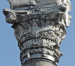 Corinthian capital of the Column of Marcian in Istanbul