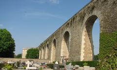 Aqueduct of Louveciennes in France