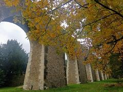 Aqueduct of Louveciennes in Yvelines, France