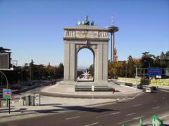 Arco de la Victoria in Moncloa, Madrid