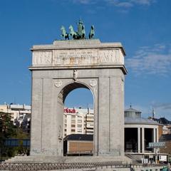 Victory Arch in Madrid, Spain