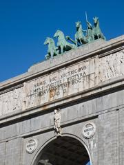 Victory Arch in Madrid, Spain