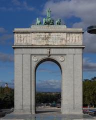 Victory Arch in Madrid, Spain