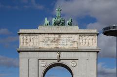 Victory Arch in Madrid, Spain