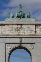 Victory Arch in Madrid, Spain