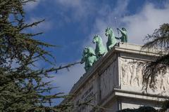 Victory Arch in Madrid, Spain