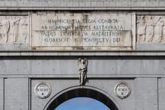 Victory Arch in Madrid, Spain