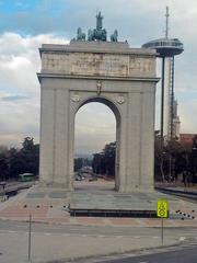 Arco del Triunfo de Moncloa in Madrid