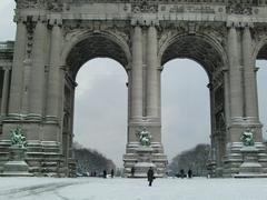 Arcade Centrale in Parc du Cinquantenaire, Brussels