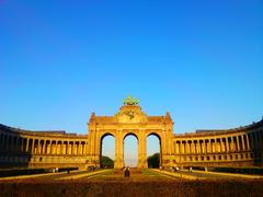 Cinquantenaire arcades in Brussels