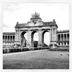 Brussels Triomfboog in Jubelpark