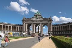 The Arcade du Cinquantenaire in Brussels