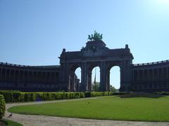 Parc du Cinquantenaire Arcade centrale