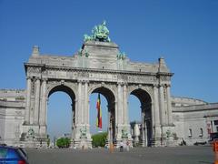 Parc du Cinquantenaire Arcade in Brussels