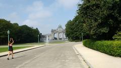 Arc du Cinquantenaire in Parc du Cinquantenaire, Brussels