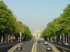 Arcade of Cinquantenaire Park in Brussels