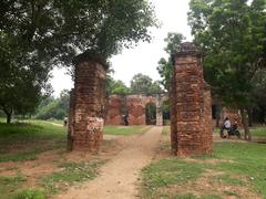 Arikamedu archaeological site near Puducherry India