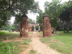 Arikamedu archaeological site near Puducherry India