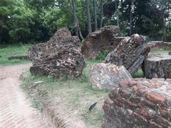 Arikamedu archaeological site near Puducherry, India