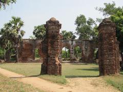 Arikamedu archaeological site in Puducherry, India