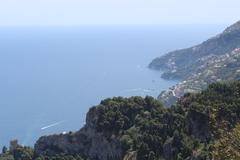 Villa Cimbrone historic building in Ravello on the Amalfi coast